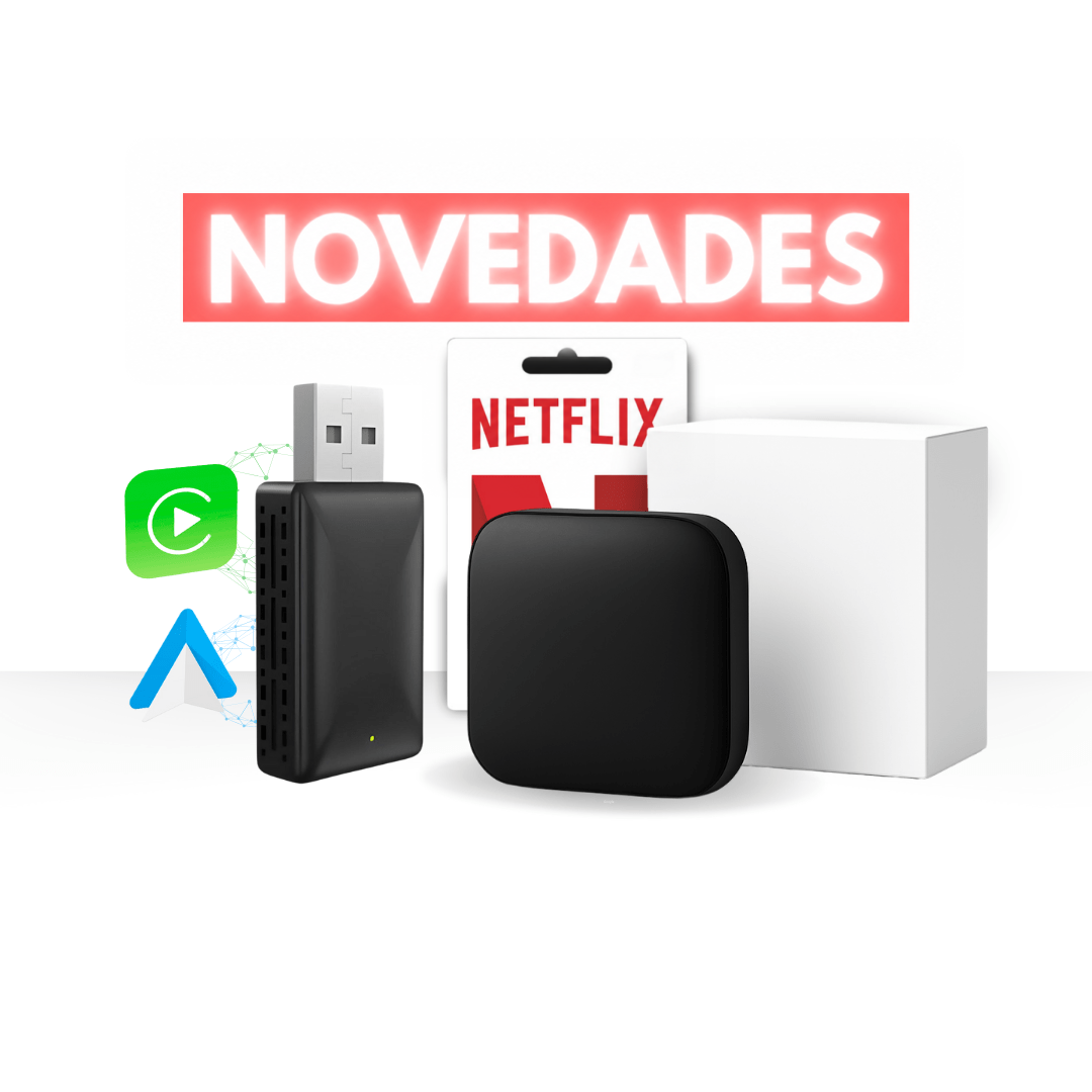 Novedades Carlega: adaptador CarPlay inalámbrico y Smart Box con Netflix