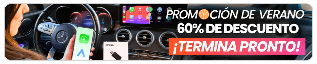 Adaptador CarPlay inalámbrico Carlega Pen: promoción de verano, 60% de descuento