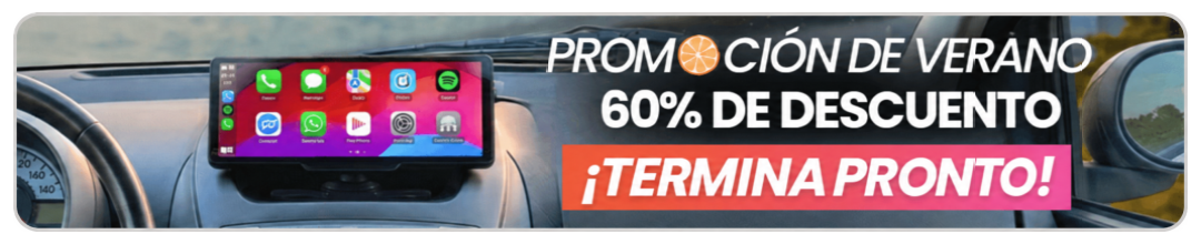 Pantalla Carlega PRO: promoción de verano, 60% de descuento, termina pronto