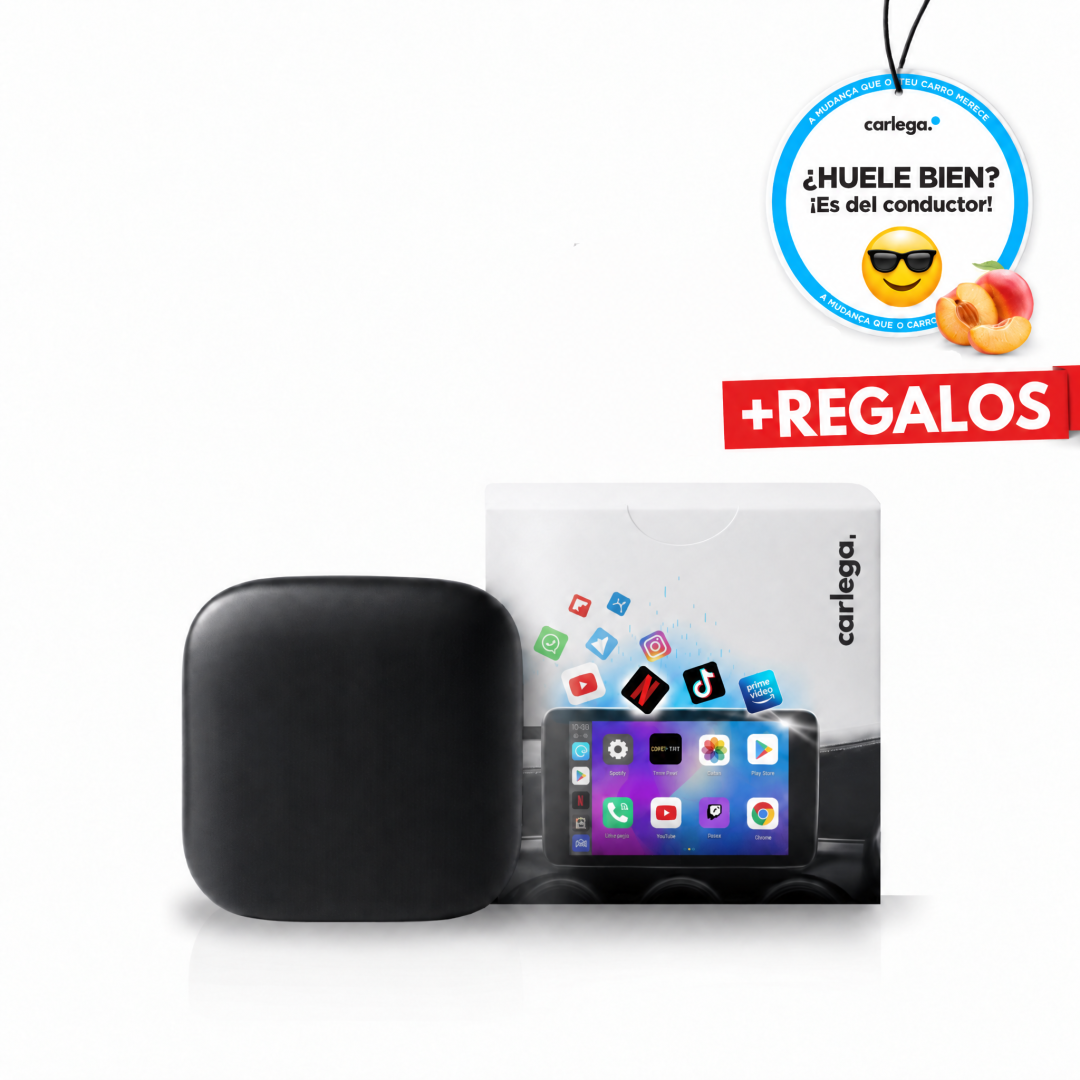 Smart Box Carlega con su caja y ambientador de regalo